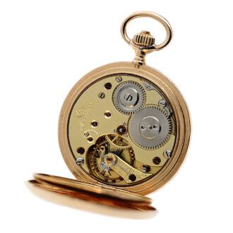 German gold hunting cased lady's pocket watch Circa 1900