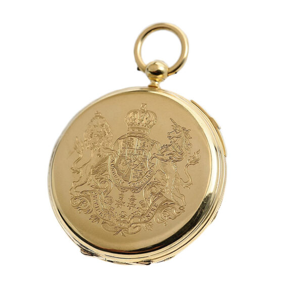 Thin Swiss repeating watch with duplex escapement Circa 1848 Thin Swiss repeating watch with duplex escapement Circa 1848