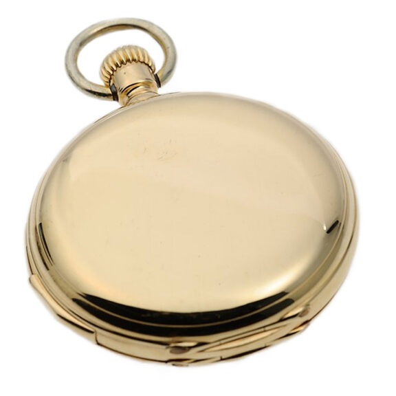 Swiss 18k gold five-minute repeating pocket watch Circa 1875 Swiss 18k gold five-minute repeating pocket watch Circa 1875