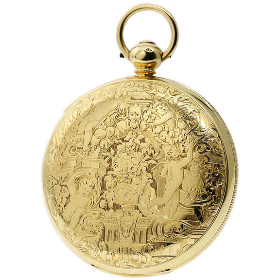 English repeater with date and Grande Sonnerie Circa 1847 English repeater with date and Grande Sonnerie Circa 1847