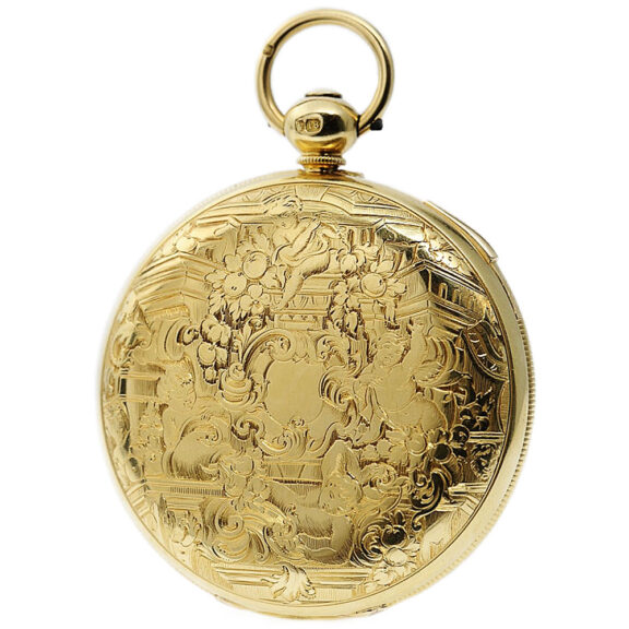 English repeater with date and Grande Sonnerie Circa 1847 English repeater with date and Grande Sonnerie Circa 1847