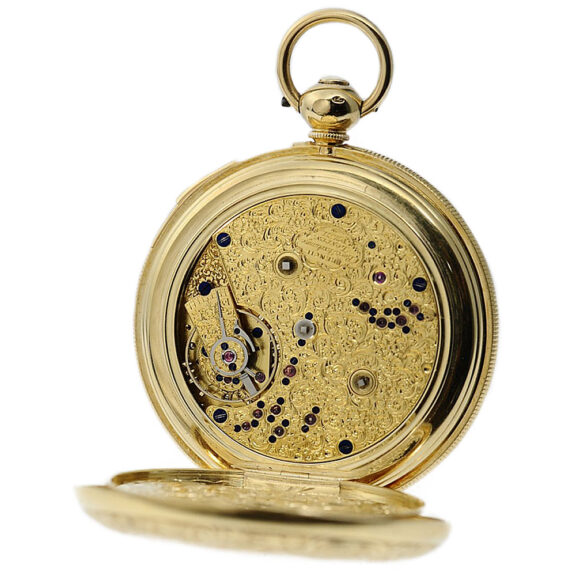 English repeater with date and Grande Sonnerie Circa 1847 English repeater with date and Grande Sonnerie Circa 1847