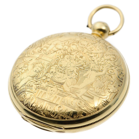 English repeater with date and Grande Sonnerie Circa 1847 English repeater with date and Grande Sonnerie Circa 1847