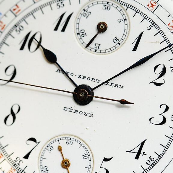 Rare Swiss chronograph for car racing purposes Circa 1920 Rare Swiss chronograph for car racing purposes Circa 1920