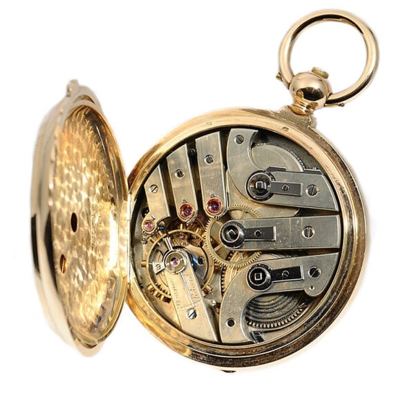 English precision watch with pivoted detent escapement Circa 1900 English precision watch with pivoted detent escapement Circa 1900