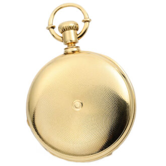 Swiss watch with an unusual movement construction Circa 1880