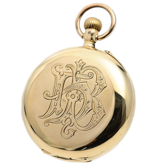 Rare German 18k gold open faced pocket watch Circa 1870. Rare German 18k gold open faced pocket watch Circa 1870.