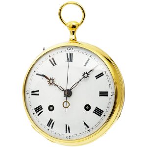 German repeating pocket watch with hour self strike Circa 1830