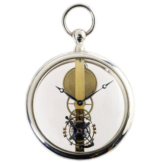 Austrian pocket watch with a one-minute tourbillon Circa 1990