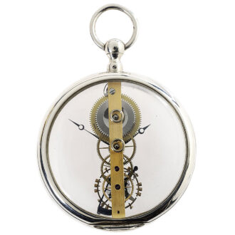 Austrian pocket watch with a one-minute tourbillon Circa 1990