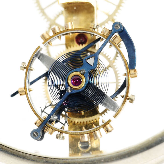 Austrian pocket watch with a one-minute tourbillon Circa 1990 Austrian pocket watch with a one-minute tourbillon Circa 1990