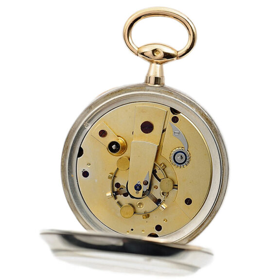 French chronometer with spring detent escapement Circa 1880 French chronometer with spring detent escapement Circa 1880