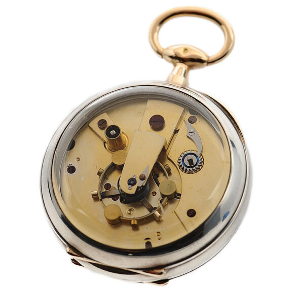 French chronometer with spring detent escapement Circa 1880 French chronometer with spring detent escapement Circa 1880