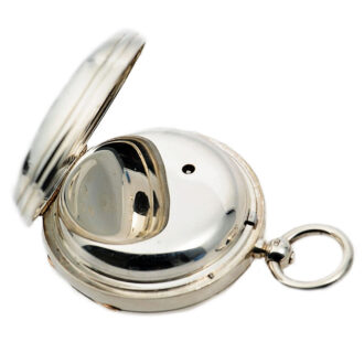 English heavy silver pocket chronometer Circa 1810 English heavy silver pocket chronometer Circa 1810