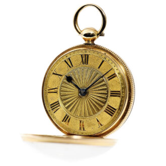 English precision pocket watch à Trois Couleurs Circa 1816