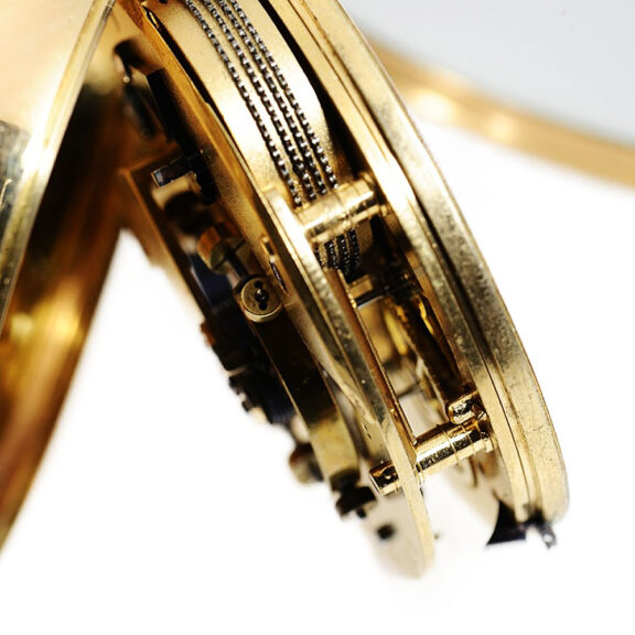 English pair-cased watch with spring detent escapement Circa 1813 English pair-cased watch with spring detent escapement Circa 1813