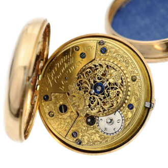 English fine pocket watch with duplex escapement Circa 1799 English fine pocket watch with duplex escapement Circa 1799