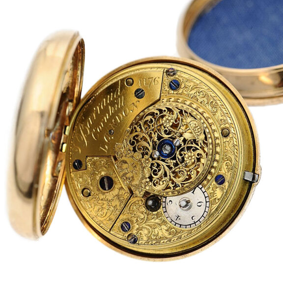 English fine pocket watch with duplex escapement Circa 1799 English fine pocket watch with duplex escapement Circa 1799