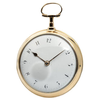English fine pocket watch with duplex escapement Circa 1799 English fine pocket watch with duplex escapement Circa 1799