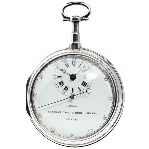English pair-cased watch with jumping centre seconds Circa 1790