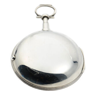 English pair-cased watch with jumping centre seconds Circa 1790