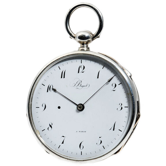 French silver quarter repeating pocket watch Circa 1880