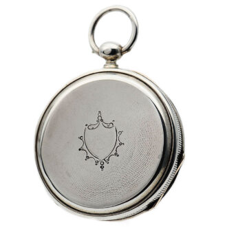 French silver quarter repeating pocket watch Circa 1880