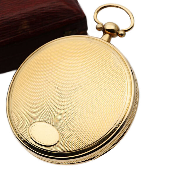 Rare French 18K gold Montre de Souscription Circa 1805 Rare French 18K gold Montre de Souscription Circa 1805