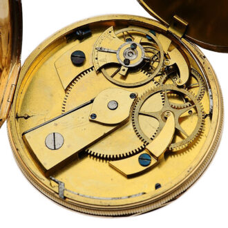 Rare French 18K gold Montre de Souscription Circa 1805