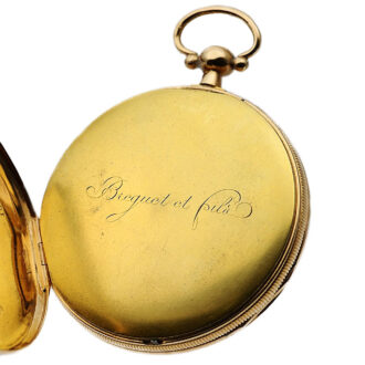 Rare French 18K gold Montre de Souscription Circa 1805