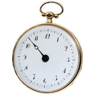 Rare French 18K gold Montre de Souscription Circa 1805
