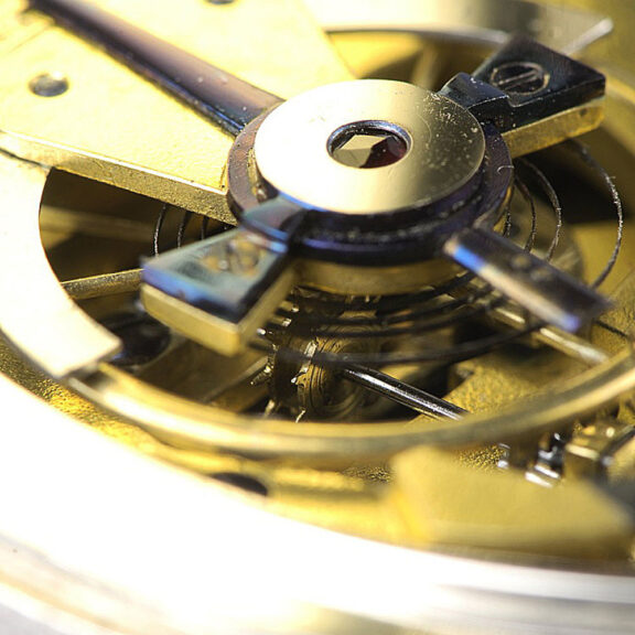Swiss silver pocket watch with regulator dial and date Circa 1820 Swiss silver pocket watch with regulator dial and date Circa 1820
