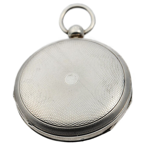 Swiss silver pocket watch with regulator dial and date Circa 1820 Swiss silver pocket watch with regulator dial and date Circa 1820