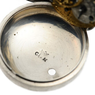 German silver verge pocket watch of superior quality Circa 1770