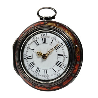 German silver verge pocket watch of superior quality Circa 1770