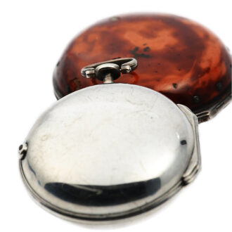 German silver verge pocket watch of superior quality Circa 1770