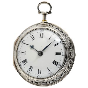 English pair-cased quarter repeating pocket watch Circa 1774