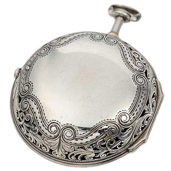 English pair-cased quarter repeating pocket watch Circa 1774 English pair-cased quarter repeating pocket watch Circa 1774