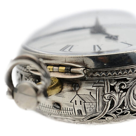 English pair-cased quarter repeating pocket watch Circa 1774 English pair-cased quarter repeating pocket watch Circa 1774