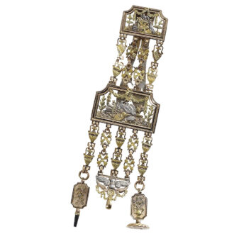 French gold verge pocket watch studded with half pearls Circa 1780