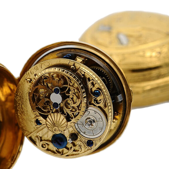 Swiss miniature pair-cased verge pocket watch Circa 1760 Swiss miniature pair-cased verge pocket watch Circa 1760