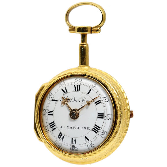 Swiss miniature pair-cased verge pocket watch Circa 1760 Swiss miniature pair-cased verge pocket watch Circa 1760