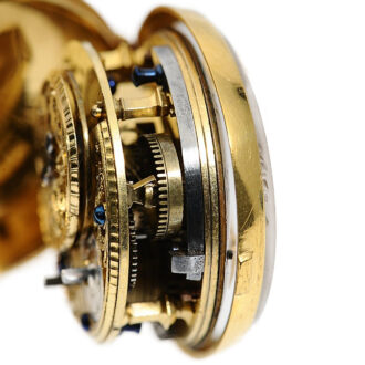 Swiss miniature pair-cased verge pocket watch Circa 1760