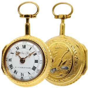 Swiss miniature pair-cased verge pocket watch Circa 1760