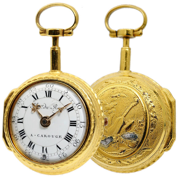 Swiss miniature pair-cased verge pocket watch Circa 1760