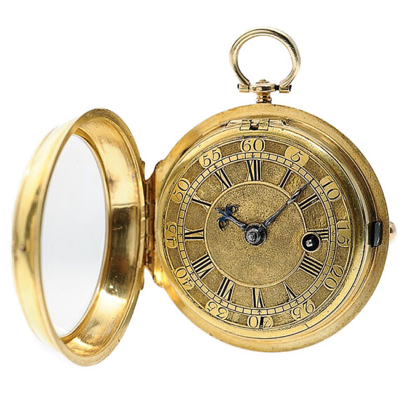 Rare German 18K gold verge pocket watch Circa 1710 Rare German 18K gold verge pocket watch Circa 1710