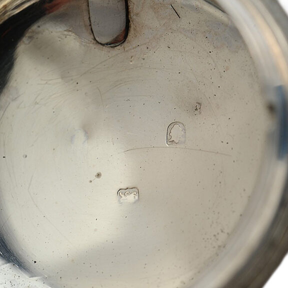 English silver open faced verge pocket watch Circa 1708 English silver open faced verge pocket watch Circa 1708