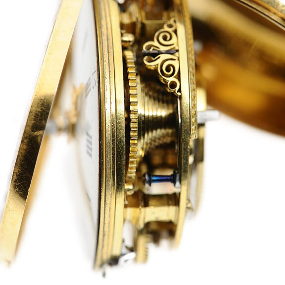 English repoussé decorated pair-cased pocket watch Circa 1764 English repoussé decorated pair-cased pocket watch Circa 1764