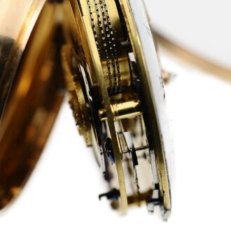 Irish gold pocket watch with a rare rack-lever escapement Circa 1802