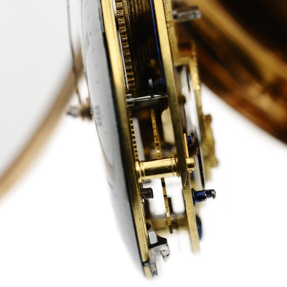 Irish gold pocket watch with a rare rack-lever escapement Circa 1802 Irish gold pocket watch with a rare rack-lever escapement Circa 1802